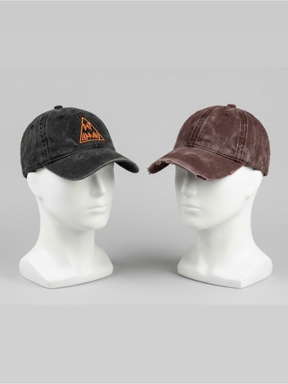 LOT of 2 Distressed Hats